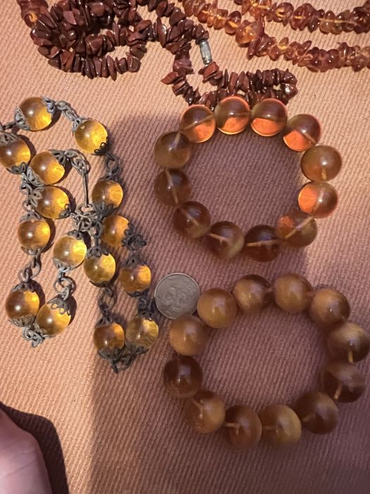 Янтарь браслет буси
