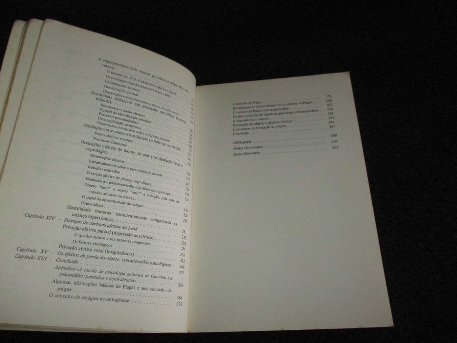 Livro O Primeiro Ano de Vida René A. Spitz