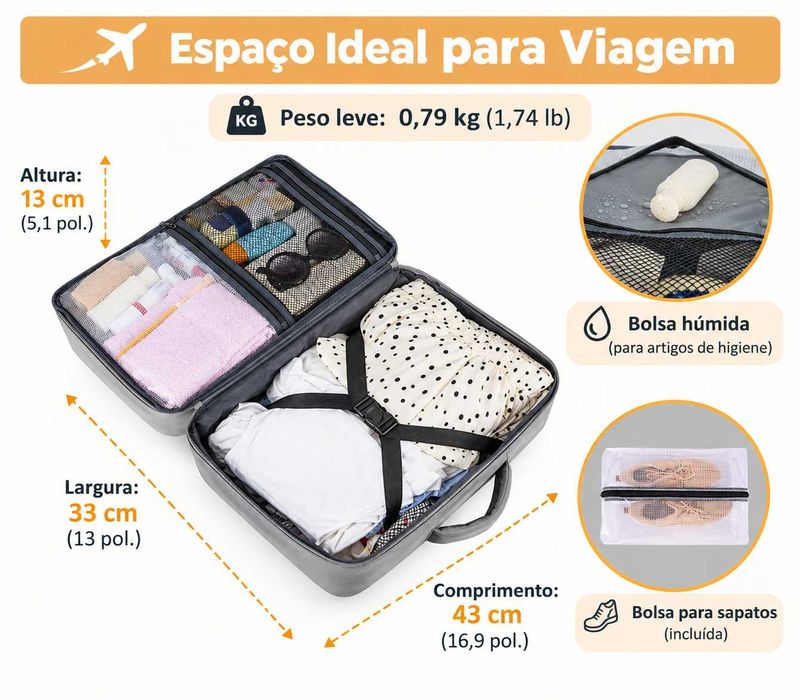 Mochila de Viagem / Multiusos