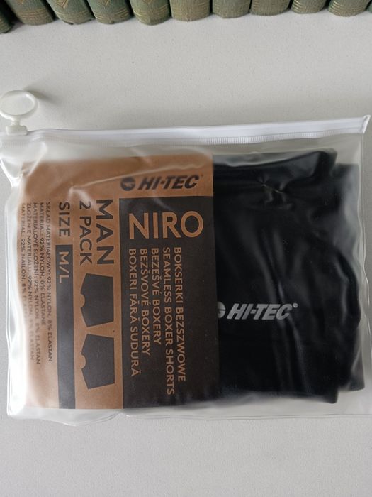 Bokserki męskie bezszwowe hi-tec M/L
