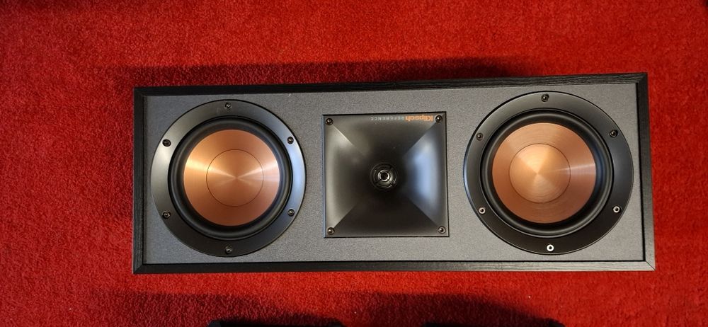 Colunas speakers Klipsh Reference 51 M e coluna central 52 C