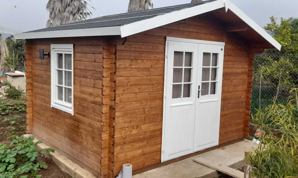 Casa de Madeira para Jardim - Modelo ALABAMA 9,2m2