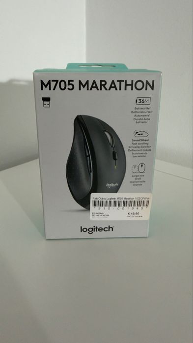 Rato sem fios Logitech M705 Marathon