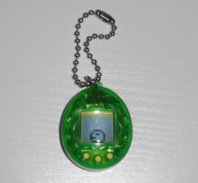 Tamagotchi Mini Serie 2 Bandai Transparent Green