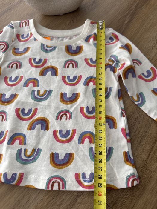 Bluzka dlugo rekaw z tęcze