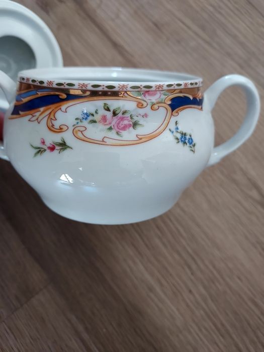 Açucareiro em porcelana Limoges