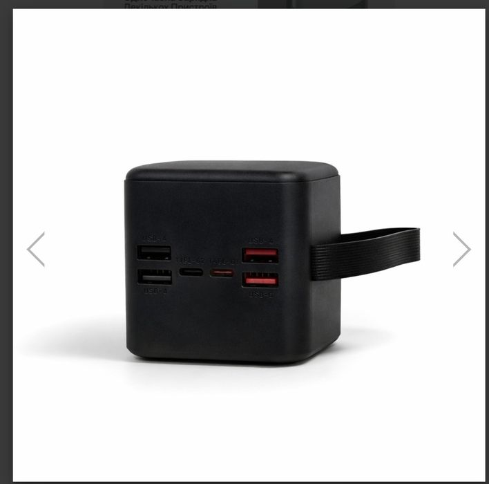 Портативний повербанк AWEI PA-12 30тис 100000 зі швидкою зарядкою 22.5