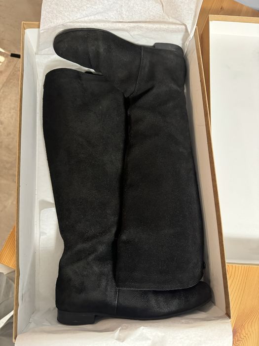 Kozaki zamsz skóra r. 38 miummash