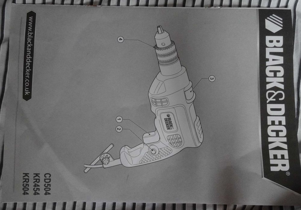 Black & Decker - NOWA, w pudełku, wiertarka zakup. w Wielk. Brytanii