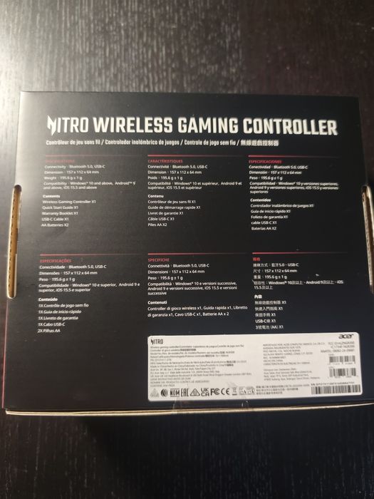 Comando Acer Nitro para PC