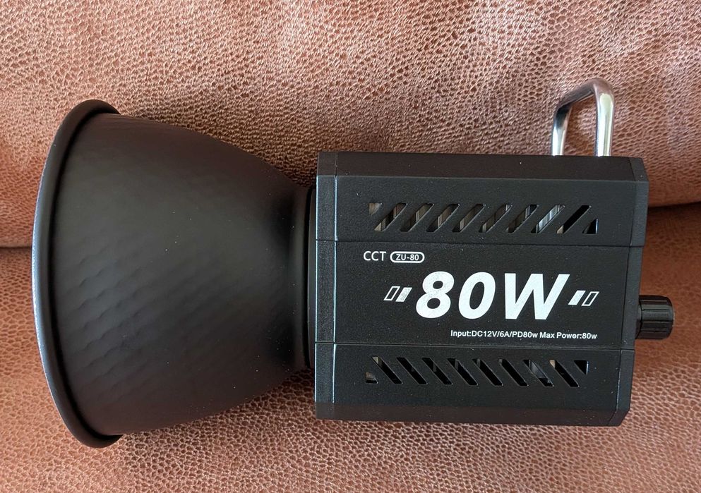 Світло фото відео COB 80W ZU80 новий, відкрита коробка