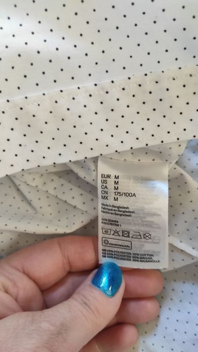 Koszula męska slim fit H&M rozmiar M