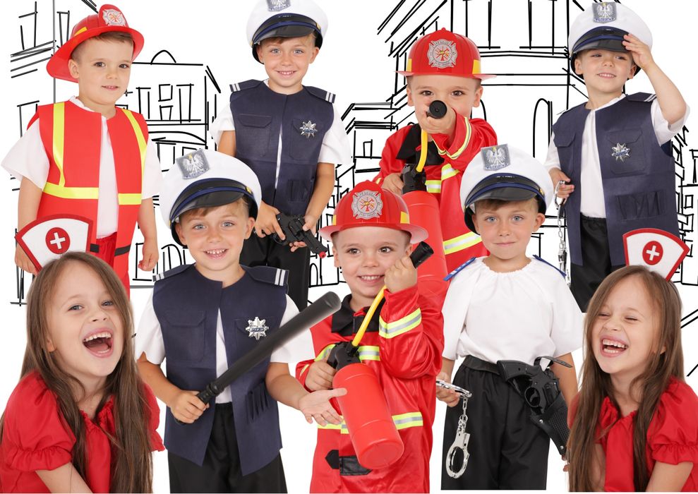 Kostiumowo - strój strażaka, strój policja, strój policjant Koszalin
