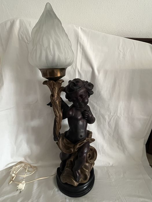 Candeeiro Anjo Putto Vintage