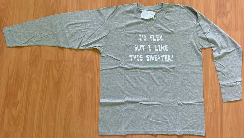Unisex Adult T-Shirt, Gray, New/Exclusive/One-of-a-Kind