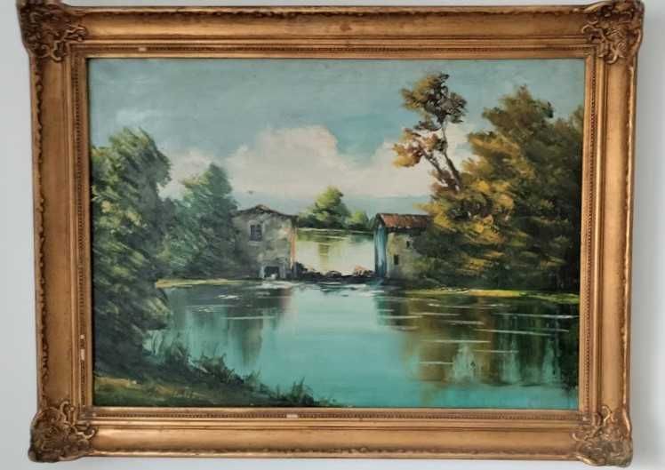 Quadros pintados à mão. Óleo sobre tela64730287859843120