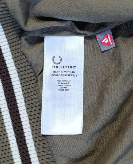 Kurtka Fred Perry Primaloft r. M