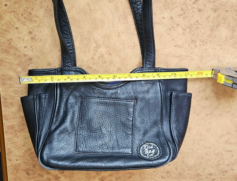 Сумка шкіряна OLD BAG Co чорна