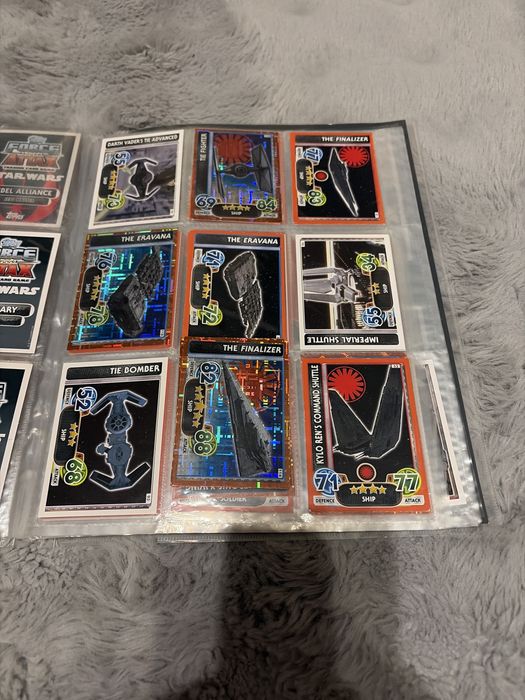 Album z kartami star wars