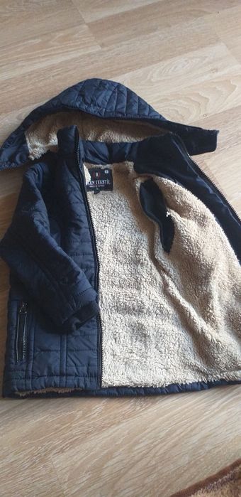 Зимова куртка синя