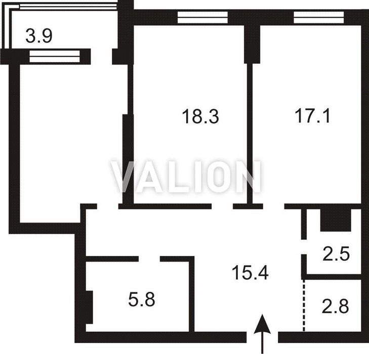 2-кімнатна квартира за адресою вул. Ревуцького (площа 79,9 м²) - Atlanta.ua - фото 22