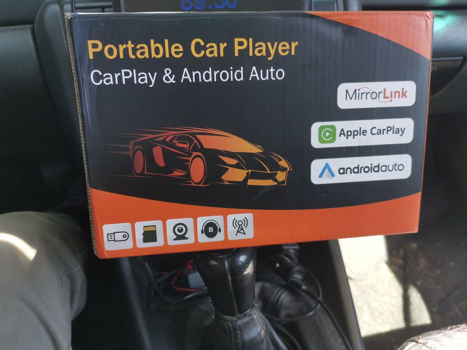 Portable car player  carplay androide auto