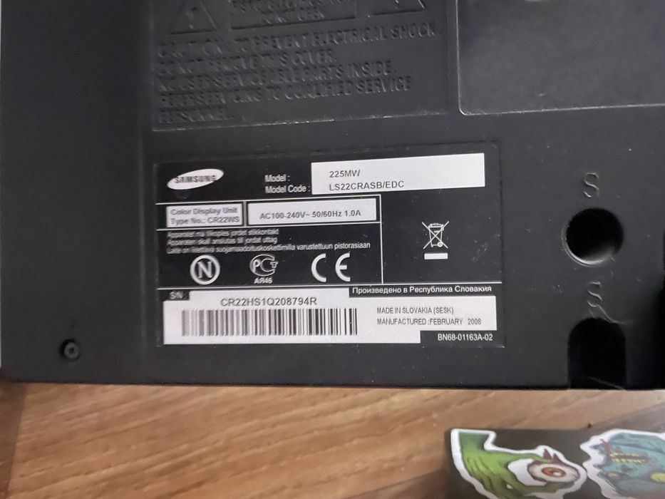 Монитор телевизор samsung 225 mw
