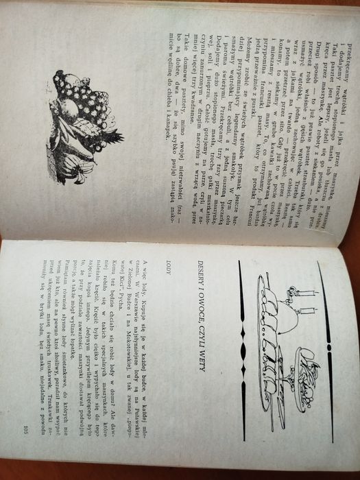 Książka kulinarne ciekawostki "Gawędy o jedzeniu".