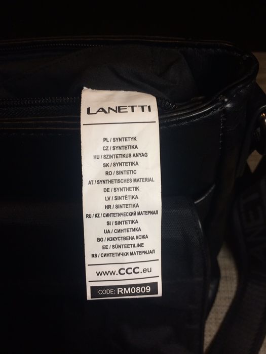 Сумка чоловіча LANETTI нова