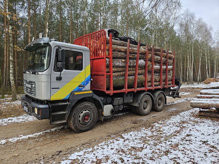 Transport Drewna z Lasu Chodzież Budzyń Margonin