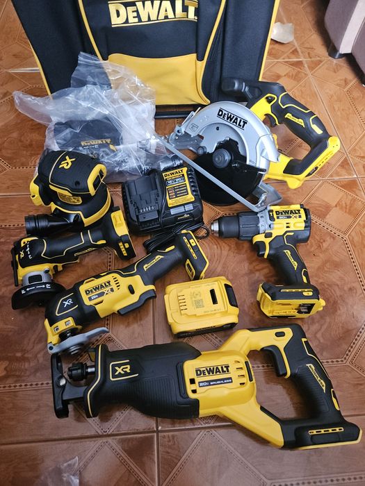 Zestaw elektronarzędzi DeWalt 20v USA