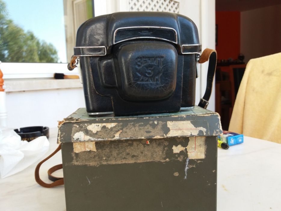 Maquina fotográfica antiga