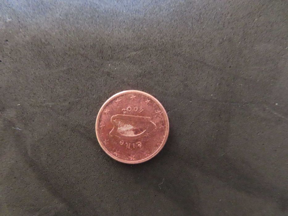 Moeda de 1 cêntimo - Irlanda - 2007