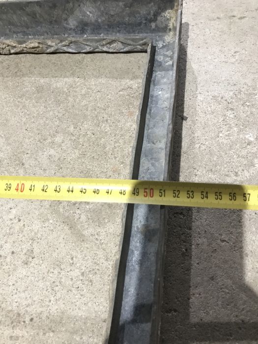 Tampa de saneamento rebaixada alumínio galvanizado