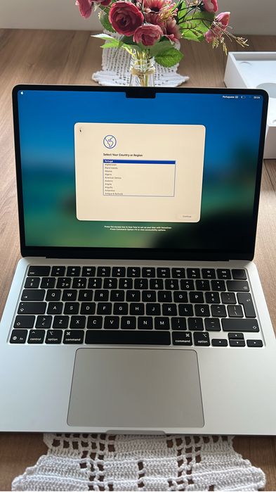 MacBook Air M4 13” 256 GB  para peças 16 gb ram