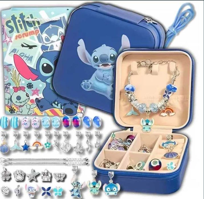 Zestaw 2 koraliki twórcze oraz piankolina 36 kolorów.