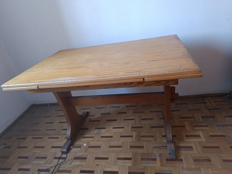 Stół rozkładany drewno za darmo