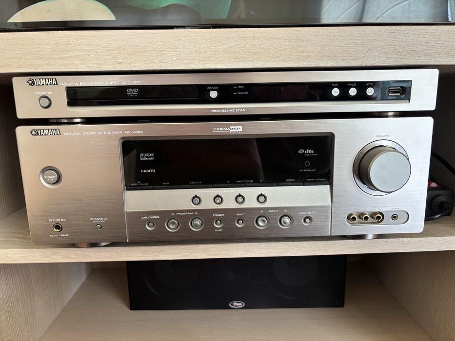 Zestaw kina domowego yamaha