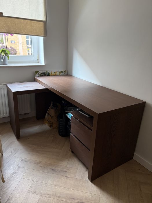 Biurko narożne Ikea Malm