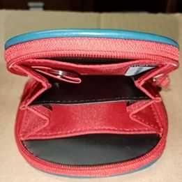 Porta moedas novo em pele