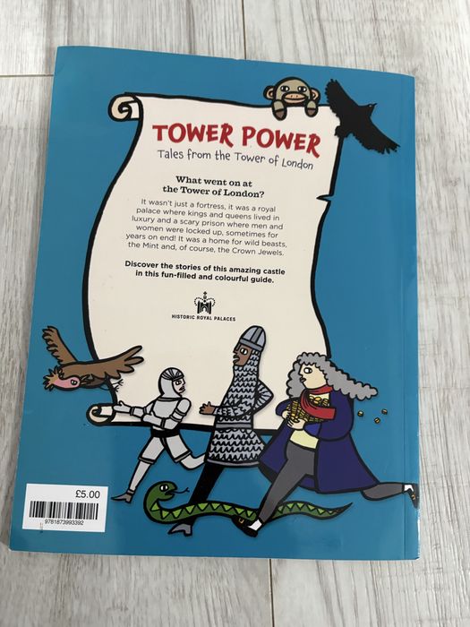 Książka dla dzieci zatytułowana „Tower Power