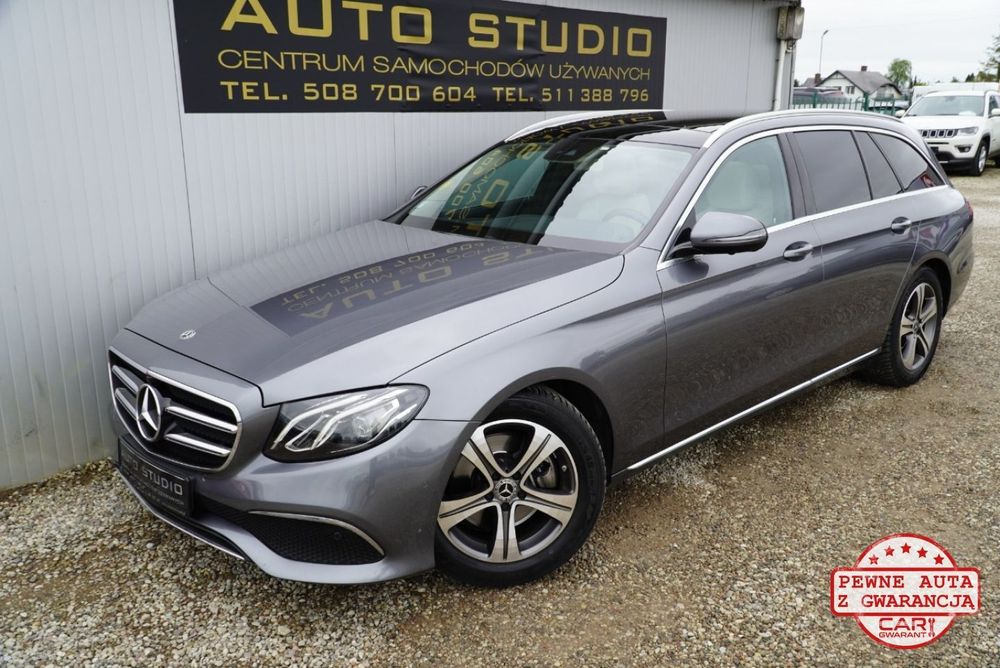 Mercedes-Benz Klasa E Wirtual/Navi+Kamera360/Skóra+Pamięć/El.Klapa/Asystenty/Panorama-Dach