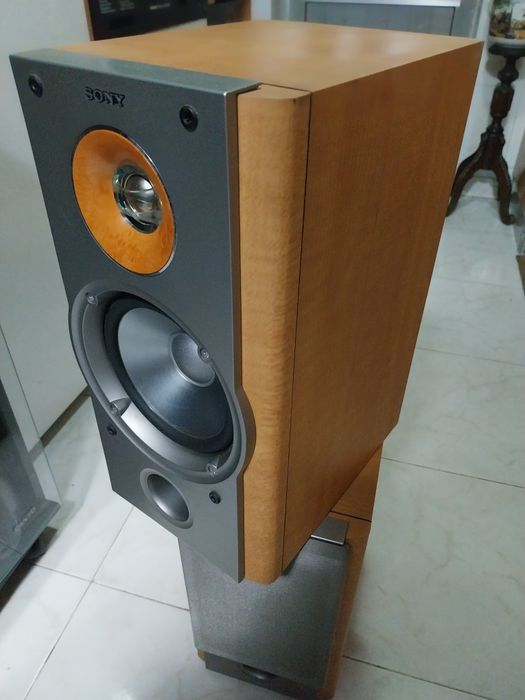 Colunas de som duas vias sony  impecaveis