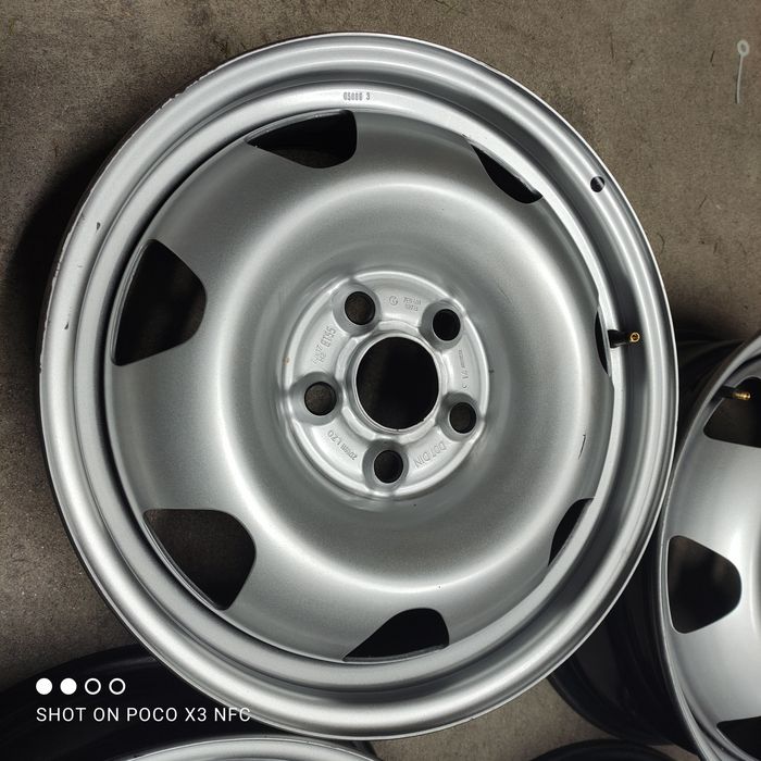 Felgi stalowe VW T5 T6, 7Jx17" ET55 5x120 NR FS75