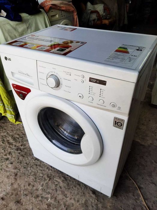 пральна машина LG Direct Drive на 7 кг, прямий привід