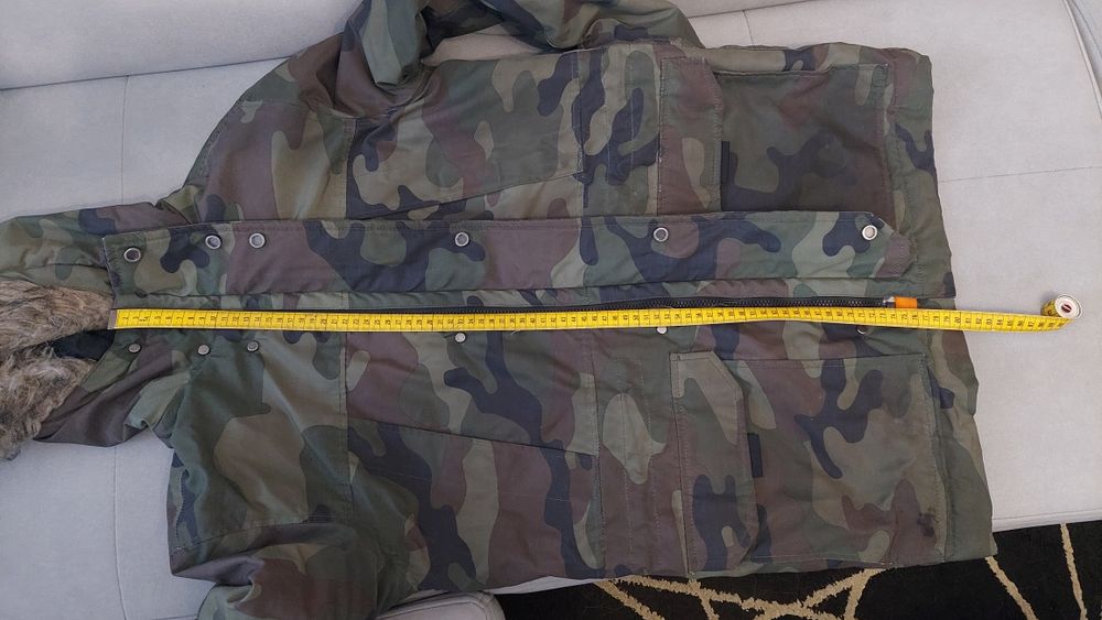 Kurtka moro H&M WINDPROOF