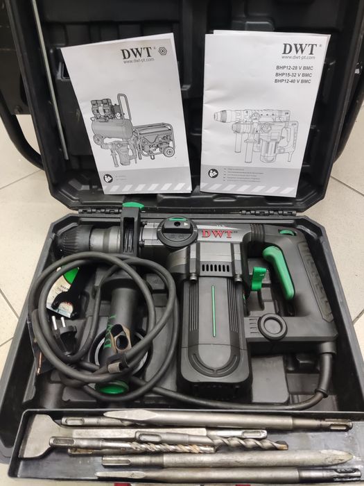 Перфоратор DWT BHP12-28V BMC SDS PLUS 1200Вт 5Дж с регулировкой