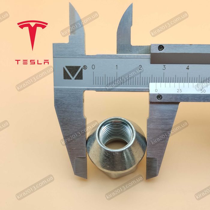 Колесная гайка Тесла 3 Гайки Tesla Model 3 М14х1,5 высота 25мм ключ 21