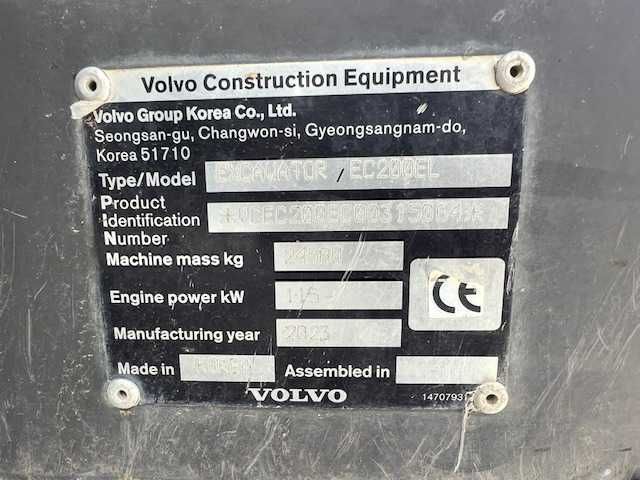 volvo EC200EL giratoria