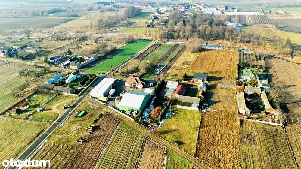 Działka budowlana z budynkami gospodarczymi | MPZP | 2351 m2